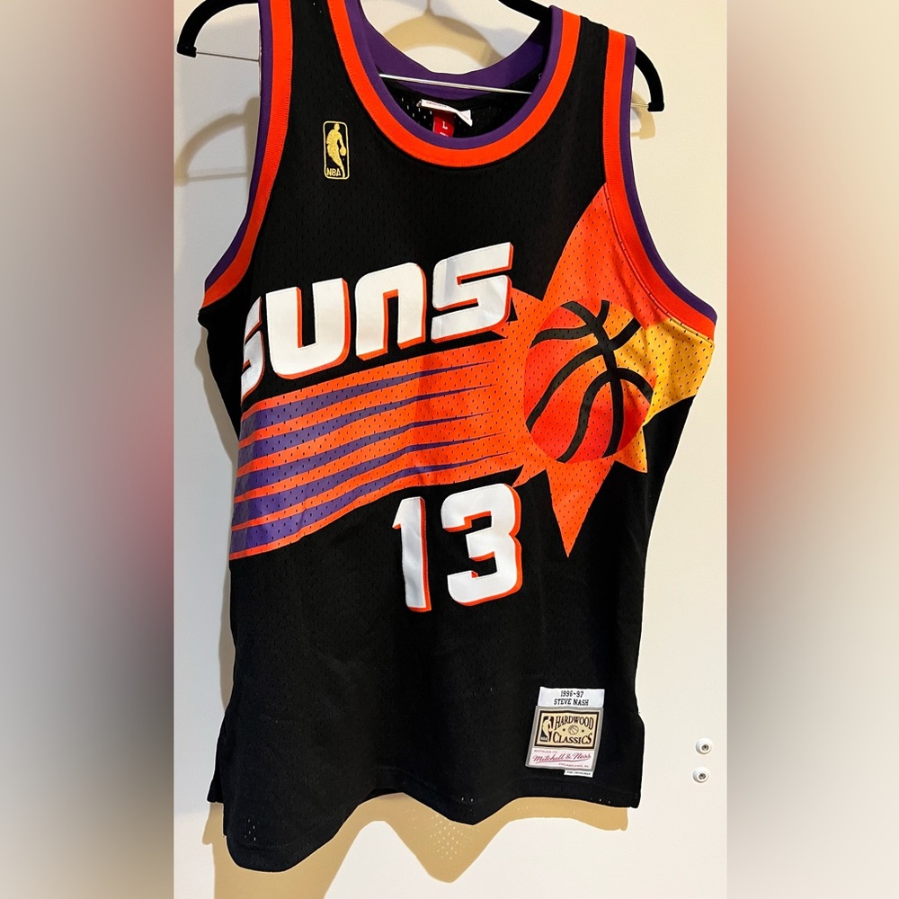 Authentic Steve Nash Mitchell & Ness Suns Jersey